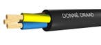 Premium VMvL Eca 3G1mm2 90C Zwarte Vinyl Kabel 100M - D09762, Verzenden, Nieuw