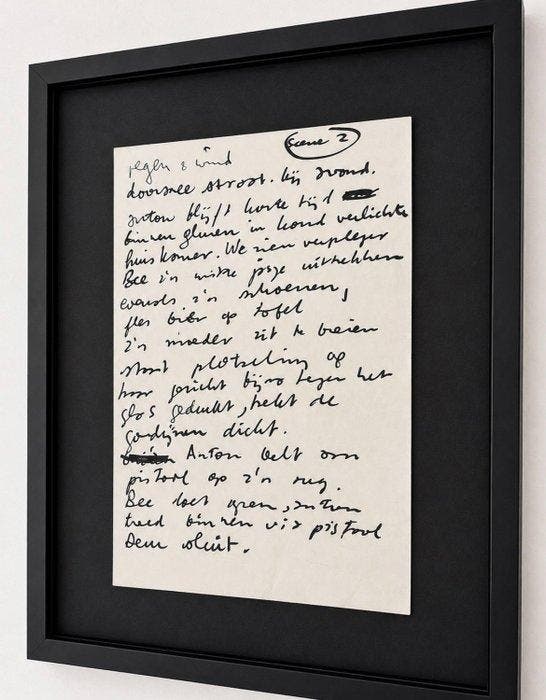 Herman Brood (1946-2001) - FLES BIER OP TAFEL, Antiek en Kunst, Kunst | Designobjecten
