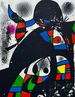 Joan Miro (1893-1983) - Composition abstraite