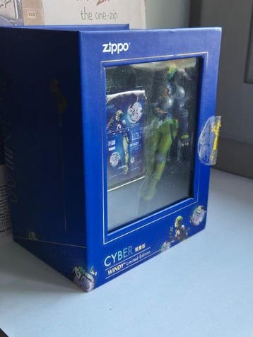Zippo - Cyber Windy Limited Edition Nr. 1.478 von 2.020 !!!, Nieuw