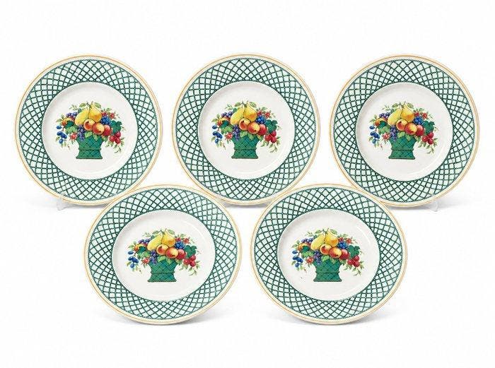 Villeroy & Boch - Assiettes Luxe - Tafelservies (5) - Basket, Antiek en Kunst, Antiek | Meubels | Tafels