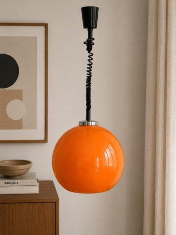 Plafondlamp - acryl - Ontwerp hanglamp, Antiek en Kunst