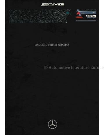 1994 MERCEDES BENZ AMG PROGRAMMA BROCHURE FRANS