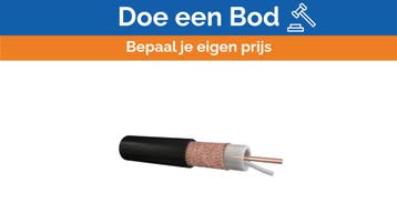 Bieden: PVC COAX RG-62A coaxiaal cable 54 m, Ophalen of Verzenden