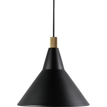Nordlux Brassy 28 - hanglamp en plafondlamp - zwart - e27, Maison & Meubles, Verzenden