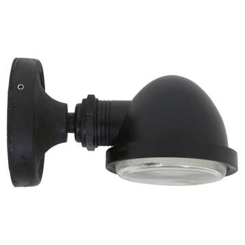 Wandlampen Messing Lexi wandlamp Zwart Downlighter, Verzenden, Nieuw