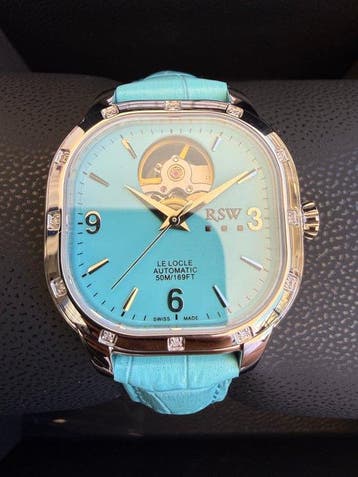 RSW - Le Locle - Swiss Open Heart Automatic -, Handtassen en Accessoires, Horloges | Heren, Nieuw