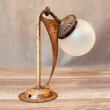Tafellamp - Italiaanse Art Deco uit de vroege twintigste, Antiquités & Art