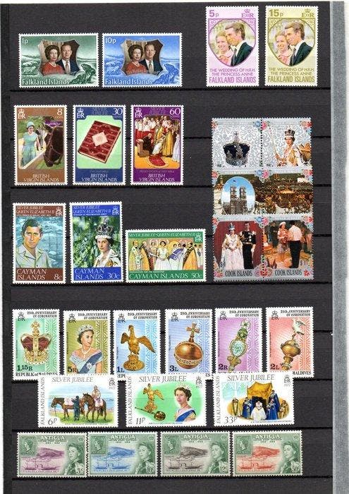 Wereld 1910/1978 - Koninklijke collectie wereldpostzegels,, Postzegels en Munten, Postzegels | Amerika