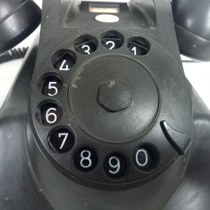 Heemaf 1955 PTT - Analoge telefoon - Bakeliet - vintage,, Antiek en Kunst, Kunst | Designobjecten