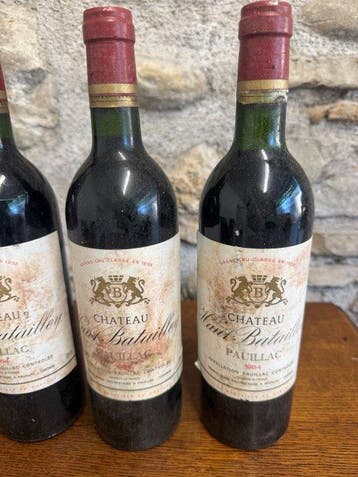 1984 Château Haut-Batailley - Bordeaux Grand Cru Classé - 4, Verzamelen, Nieuw