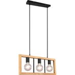 Zwarte LED Hanglamp Trion Aplon - 3-Lichts LED Hanglamp met, Huis en Inrichting, Verzenden, Nieuw