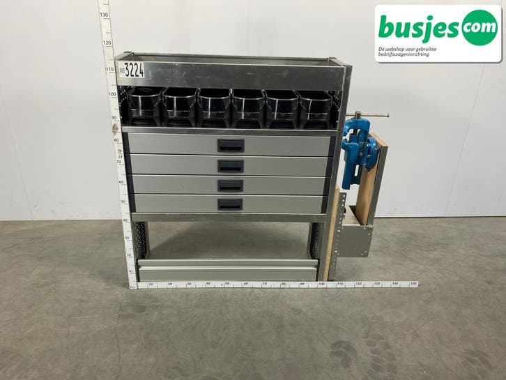 Aluca bedrijfswageninrichting 1010x320x1150mm (3224), Auto-onderdelen, Overige Auto-onderdelen, Gebruikt, Verzenden