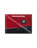 1989 BMW 3 SERIE INSTRUCTIEBOEKJE DUITS, Ophalen of Verzenden
