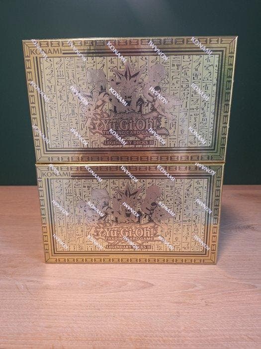 Konami - 2 Box - Yu-Gi-Oh! - Legendary Decks II, Collections, Collections Autre