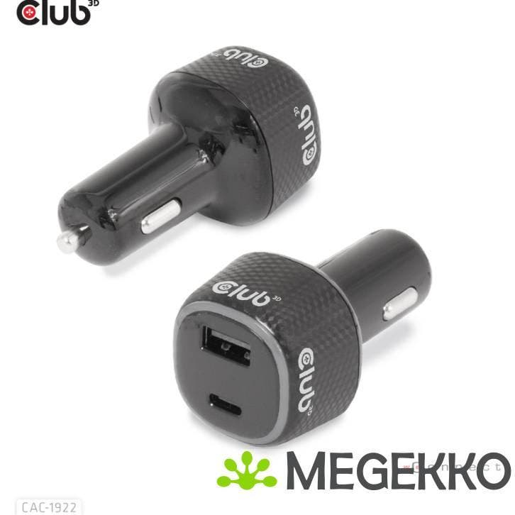 CLUB3D Notebook / Laptop Power Car Charger 63 Watt, Autos : Pièces & Accessoires, Électronique & Câbles, Envoi