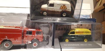 IXO 1:43 - Model vrachtwagen (3) - FIAT 615 Ferrero + FIAT