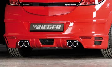 Rieger achteraanzetstuk | Astra H GTC - 3-drs. | stuk ongesp, Verzenden