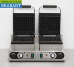 RVS Dubbele Wafelijzer Luikse wafels 230V Horeca, Ophalen of Verzenden, Nieuw in verpakking