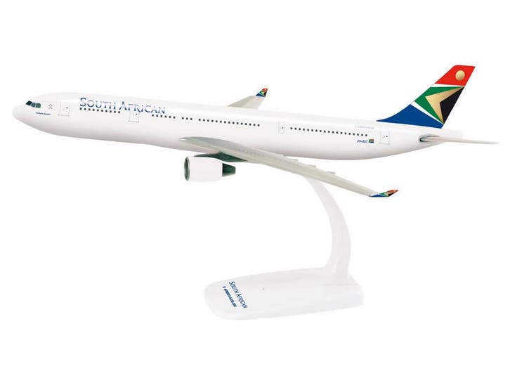 Schaal 1:200 Herpa 609272 Airbus A330-200 South African R..., Hobby en Vrije tijd, Modelbouw | Vliegtuigen en Helikopters, Nieuw