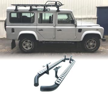 MARCHEPIEDS LAND ROVER DEFENDER 110 ARGENT 83-16, Autos : Pièces & Accessoires, Carrosserie & Tôlerie, Verzenden
