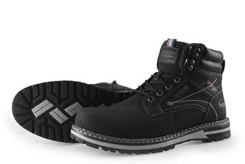 Dockers By Gerli Veterboots in maat 41 Zwart, Verzenden, Dockers By Gerli, Zwart, Boots