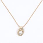Collier avec pendentif - 14 carats Or jaune, Friederich