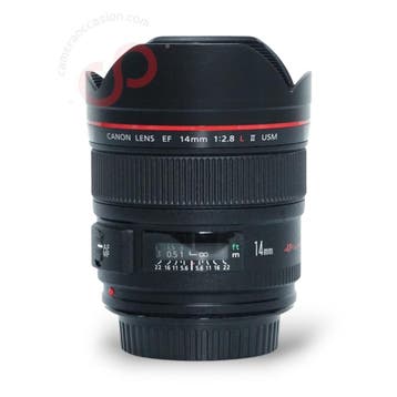Canon 14mm 2.8 L II USM EF nr. 2933, TV, Hi-fi & Vidéo, Photo | Lentilles & Objectifs, Ophalen of Verzenden, Groothoeklens