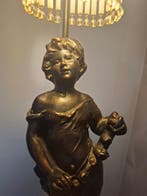 Lampe - look bronzé - Style Art Nouveau français