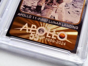 Apollo 11 Conmemorativas 55 th HOLOGRAFICAS - 2 Card, Nieuw