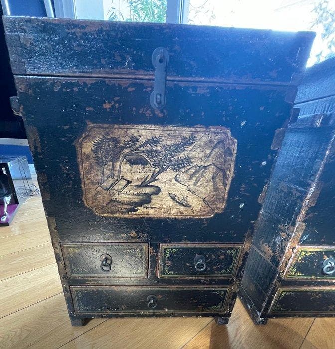 Table dappoint - Bois - Chine (Sans prix de réserve), Antiquités & Art, Antiquités | Autres Antiquités