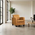 Leren fauteuil Joy, Huis en Inrichting, Nieuw, Ophalen of Verzenden, Eigentijds, Klassiek, Modern, 50 tot 75 cm