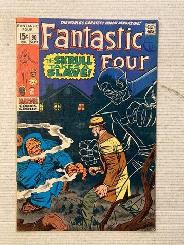 Fantastic Four (1961) 3 comics in range # 90 to 118! Silver, Nieuw