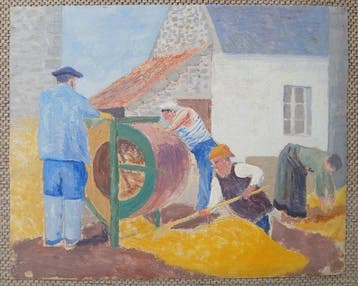 Omgeving van Les Nabis - Maurice Denis - Landelijke arbeid -, Antiquités & Art
