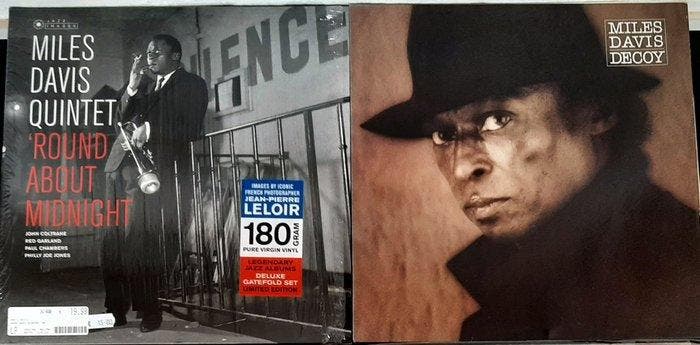 Miles Davis - Jazz Images (LP) - Decoy (First Press LP) -, Cd's en Dvd's, Vinyl Singles