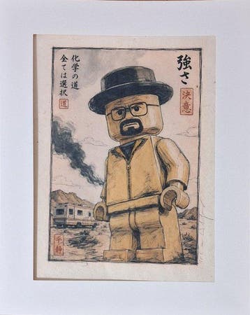 Emma Wildfang - Breaking Bad - Walter White - Lego inspired, Nieuw