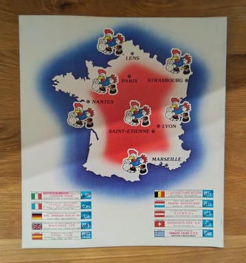 1984 Panini - 1 Empty Album - Excellent (EX), Nieuw