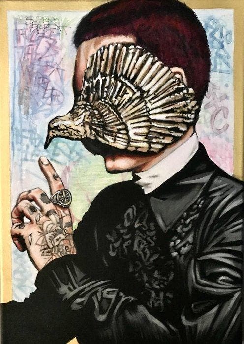 Billy Gee (1978) - Marquis de Villon, Antiquités & Art, Art | Peinture | Moderne