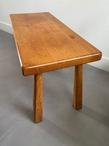 Bijzettafel - hard hout - Mid Century bijzettafel