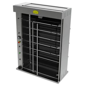 Kippengrill | Elektrisch | 8 Spitten | 48 Kippen | 26.4kW, Zakelijke goederen, Verzenden, Nieuw in verpakking