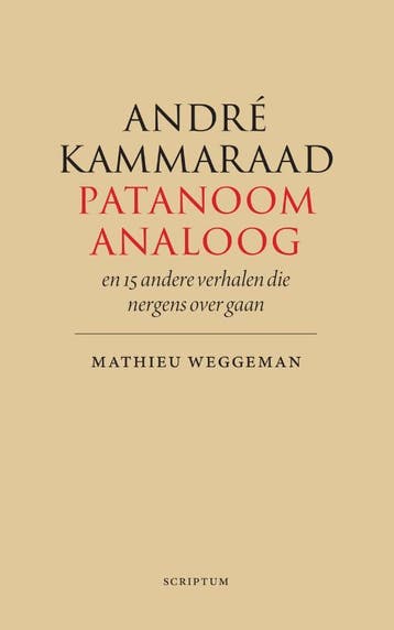 André Kammaraad, patanoom-analoog 9789463191296, Verzenden, Zo goed als nieuw, Mathieu Weggeman