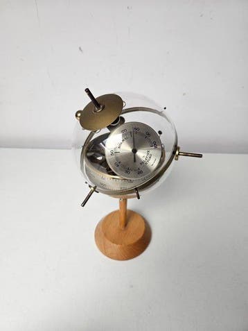 Huger - Barometer - Metaal, Plastic, Hout, Antiek en Kunst