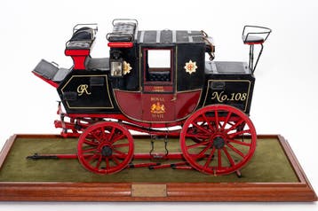 Gedetailleerd schaalmodel Royal Mail Coach...