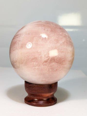 1 kg - Sphère naturelle en quartz rose – Belle couleur –