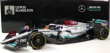 Minichamps 1:18 - Voiture miniature - MERCEDES -AMG PETRONAS, Nieuw