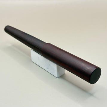 WANCHAR - World Tree Ebony Fountain Pen - Stainless Steel