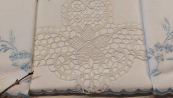 Laken (3) - 230 cm - 270 cm - Antieke uitzet