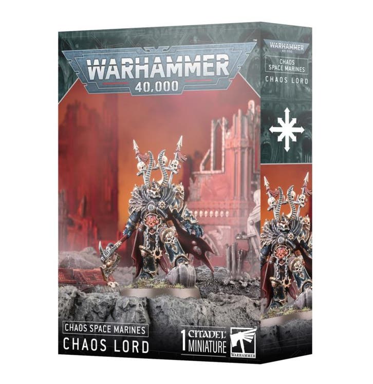 Chaos Space Marines Chaos Lord (Warhammer nieuw), Hobby & Loisirs créatifs, Wargaming, Enlèvement ou Envoi
