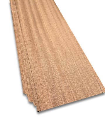 Mahonie fineer | 28 vellen | 51x16 cm, Verzenden