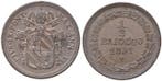 Italië, Pauselijke Staat Pio IX. Mezzo baiocco 1851 (Zonder